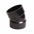 Thrifco Plumbing 4 Inch ABS 1/16 Bend Elbow 6792554